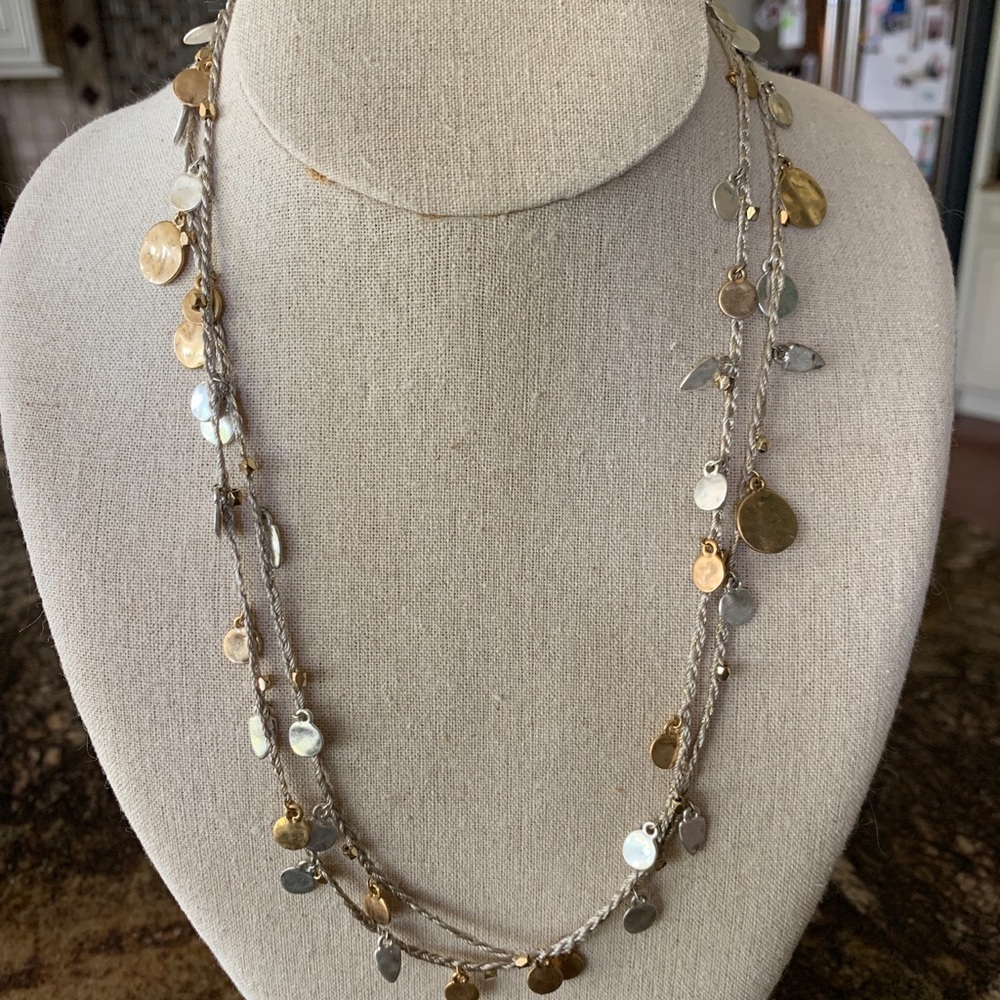 Stella & Dot Setta Medallion Necklace